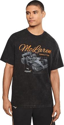 Puma McLaren Racing Graphic T-Shirt 2.0 Mens T Shirt Puma Black : 2XL, Cotton