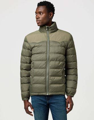 Wrangler Winterjacke WRANGLER WRANGLER Winterjacke Packable Puffer, Herren, Gr. XXL, gr&uuml;n, Obermaterial: 70% Polyamid Polyam.recyc. 30% Polyamid PA., Jacken Wi