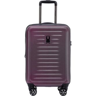 Spyder Rails 20 Inch Expandable Hardside Upright Suitcase in Burgundy at Nordstrom