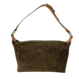 Celine Pre-owned Shoulder Bags, female, Green, Size: ONE SIZE Pre-owned Vintage Shoulder Bag