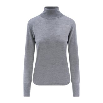 Aspesi Coltrui Trui - Dames - Coltruien - Grijs - XL - Wol - Truien & Vesten