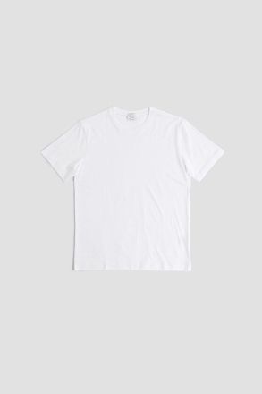 Handvaerk Pima Cotton Crew Neck T-Shirt - White