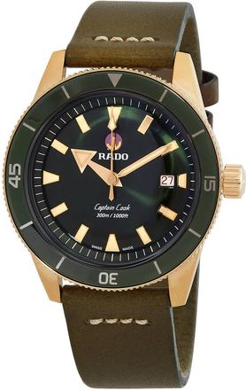 Rado Captain Cook Automatic Green Dial Mens Watch R32504315