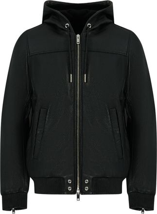 Diesel L-Rooney Black Leather Jacket