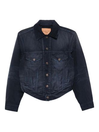 Balenciaga Katoenen jack met knopen - Blauw