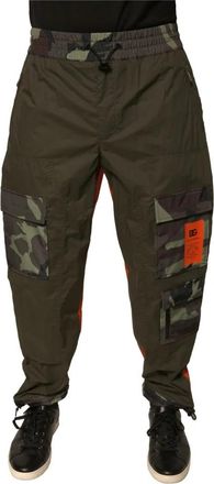 Dolce & Gabbana Jogger Cargo Broek - Heren - Sweatpants - Veelkleurig - M - Katoen - Broeken