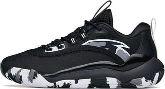 Anta Basketball Series Sneakers Black Grey Camo 112141643S-3