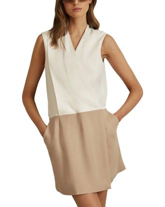 Reiss Vie Workwear Mini Shift Dress