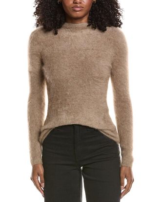 Elie Tahari Mock Neck Cashmere Sweater