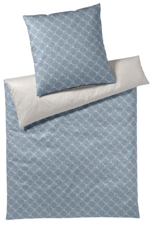 Elegante Bettw&auml;sche Cornflower Double, Bright Blue