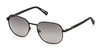 Timberland TB00018 Polarized 02D Mens Sunglasses Black Size 53