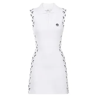 Marine Serre Donna, Abiti, Bianco, S, new