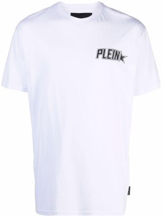 Philipp Plein Plein Star logo print T-shirt - White