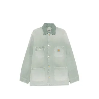 Carhartt Work in Progress Corduroy-collar Logo-patch Jacket