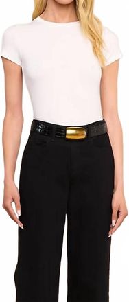 L'agence Ressi Fitted Tee In White