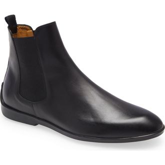 Mezlan Warden Chelsea Boot in Black at Nordstrom, Size 10