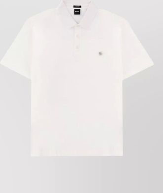 HUGO BOSS regular-fit cotton polo shirt