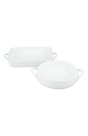 BIA Cordon Bleu Taos 2-Piece Baking Dishes in White at Nordstrom Rack