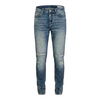 Antony Morato Slim-fit Jeans, male, Blue, Size: W36 Jimi Slim Cropped Fit