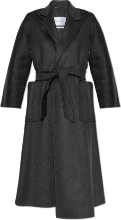 Max Mara Ludmilla Cashmere Jas - Dames - Mantels - Grijs - Maat: S Kasjmier