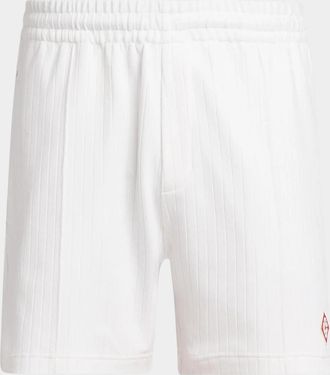 Casablanca Velour Rib-Knit Shorts