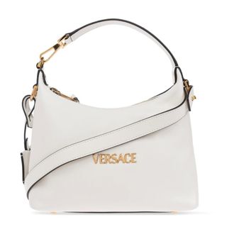 Versace Handbags, female, White, Size: ONE SIZE Handbag Tag
