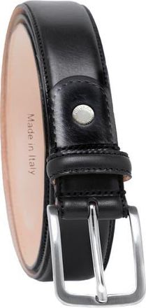Ghurka Burnished handcrafted genuine leather belt in Black at Nordstrom, Size 44