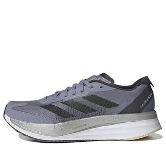 adidas Adizero Boston 11 Silver Violet Black HQ9032
