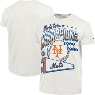 Champion Mens Champion White New York Mets Winning Tradition Cooperstown Tri-Blend T-Shirt at Nordstrom, Size Xx-Large