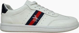 Original Penguin Mens Low Profile Lace Up Trainers Juniors - White - Size: 10 45