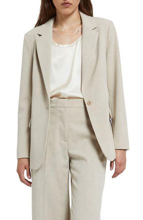 ottod'Ame One-Button Jacket in Beige at Nordstrom, Size 48 It