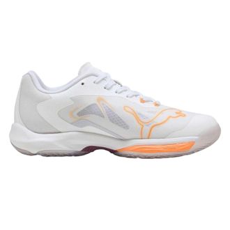 Puma Vantage Nitro W+ handbalschoenen voor heren (Wit/Bers)