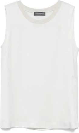 Lorena Antoniazzi Donna, Top, Bianco, S, new