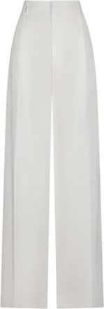 Darkpark Danielle Wide-leg Broek - Dames - Wijde Broeken - Wit - XS - Broeken