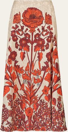 Johanna Ortiz Encanto De Isla Ankle Skirt