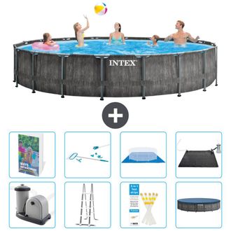 Intex Piscina Prism Frame Redonda - 549x122 Cm - 9-piezas S583