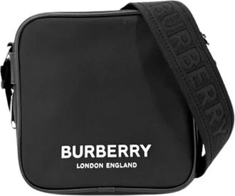 Burberry Pre-owned Schoudertas - Dames - Vintage Schoudertas - Zwart - ONE Size - Leer - Vintage