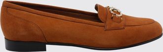 Ferragamo Mocassini Bax in pelle scamosciata con morsetto Gancini