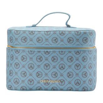 Carlo Colucci Toilettas - Dames - Toilettassen - Blauw - ONE Size - Tassen