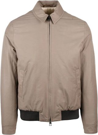 LUIGI BORRELLI NAPOLI Giubbotto - Heren - Bomber jackets - Bruin - L - Katoen - Jassen