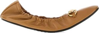 Gucci Prima Horsebit-detail Ballet Flats