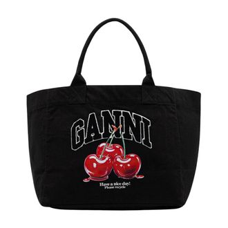 Ganni Mujer, Bolsos, Negro, Talla: ONE Size