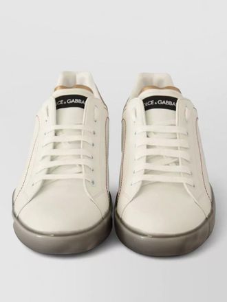 Dolce & Gabbana leather low-top sneakers