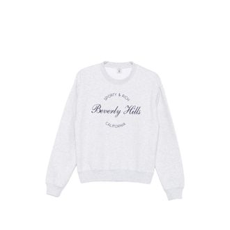 Sporty & Rich Beverly Hills Logo-print Sweater