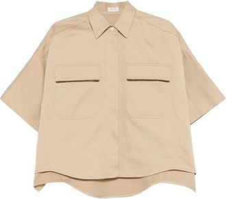 Brunello Cucinelli Safari Oversized Shirt