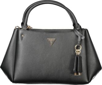 Guess Nero Poliuretano Women Womens Handbag