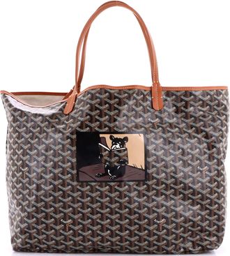 Goyard Saint Louis Tote Printed Coated Canvas GM