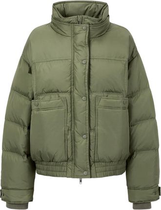 TOMBOY Donsjack met verborgen capuchon - Groen