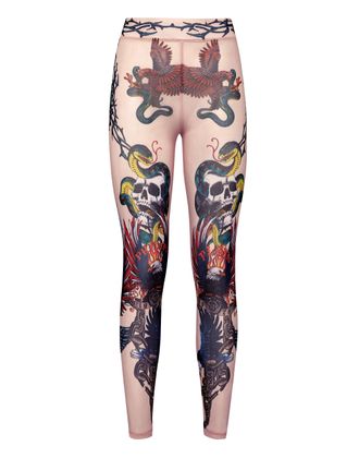 Philipp Plein Leggings Tattoo