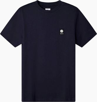 Pretty Green Mens Pretty Green Sinclair SS Navy T-Shirt - Black - Size: 42